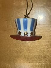 Lenox Tree Independence Ornament -Uncle Sam Hat picture