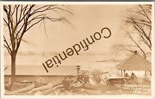 Real Photo The Mohawk River Flood From The Edison Club 1914 NY New York RP N177 picture