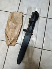 HK Bayonet With Sheath Surplus New Old Stock Military Knife Scabbard picture