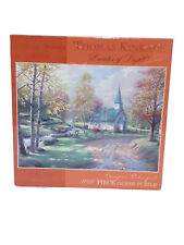 Ceaco Thomas Kinkade Painter of Light 1000 Piece The Aspen Chapel Jigsaw Puzzle picture