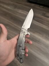 Rick Hinderer Knives XM-24 Spear Point Working Finish S45VN Blade WF L/S picture