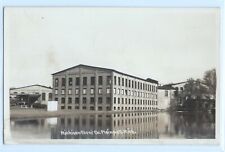 1948 Michigan Paper Company factory, Plainwell, Michigan; photo postcard  picture