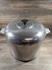 Vintage Magnalite GHC 12 Quart /11 Liters Stock Pot W/ Lid Made In USA RARE picture