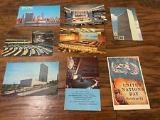 United Nations Headquarters Buildings NYC Lot of 8 Postcards New York City picture