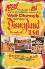 Disneyland USA Theatrical Movie Release Poster Print 11x17  picture