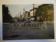 1949 CENTRAL & CEDARHURST  Avenues on LONG ISLAND FIVE TOWNS COLOR 8.5x11 Photo  picture