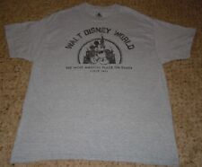 Disney Walt Disney World Mickey Mouse Men's Grey XL  picture