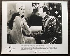 IF I WERE KING RONALD COLEMAN FRANCES DEE BLACK AND WHITE MOVIE PRESS PHOTO 8X10 picture