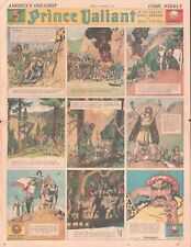 Hal Fosters Prince Valiant Sunday No.138 - 10/1/1938 Full picture