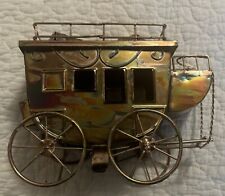 Music Box Musical Stagecoach.  Nice Working Condition. Plays Home On The Range. picture