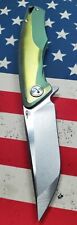 BESTECH KNIVES DOLPHIN S35VN TWO TONE Blade  GREEN GOLD TITANIUM Discontinued  picture