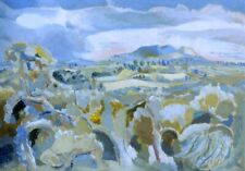 Dream-art Oil painting Landscape-of-the-Malvern-Distance-Paul-Nash-Oil-Painting picture