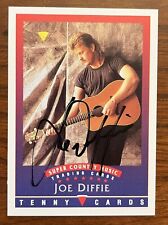 1992 Tenny Cards Joe Diffie Autograph Super Country Music Trading Card picture