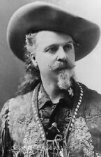Old West Photo/1900's FRONTIERSMAN/ENTERTAINER/WILLIAM CODY/4x6 B&W Ph. Reprint picture