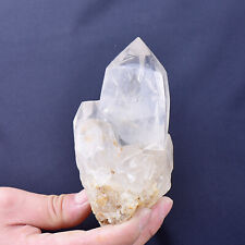 1.1LB Natural White Crystal Cluster Mineral Sample healing picture