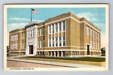 Hanover PA-Pennsylvania, High School, Antique, Vintage c1922 Postcard picture