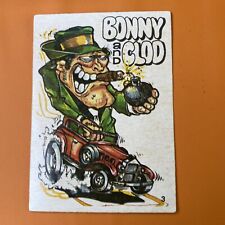 ODD RODS Donruss sticker #3 BONNY AND CLOD related Odder Fantastic 1969-1973 picture