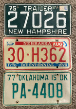 1970s License Plates (Lot of 3) picture