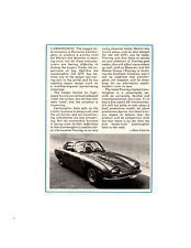 1965 LAMBORGHINI 350 GTV ~  ORIGINAL SMALLER ARTICLE / AD picture