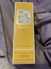 Vintage Estee Lauder Azuree Pure Fragrance Spray Perfume For Women 2 oz / 60ml picture