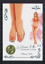 2022 Bench Warmer National Edition Tiffany Toth foot card green foil #d 4/4 RARE picture