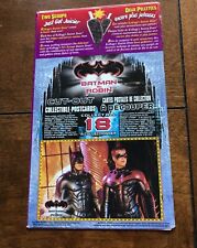 Circa 1995 Kellogg's Batman and Robin 4 box fronts and backs from Canada picture