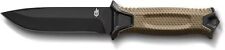 Gerber Gear Strongarm,Fixed Blade,Tactical Survival Knife,Gear Brown,Plain Edge. picture