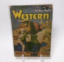 Leading Western Pulp Magazine - Wilma West & Tex Gordon Comics January Dames picture