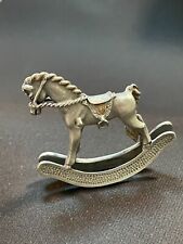 Vintage 1982 Spoontiques Rocking Horse Pewter Figurine PP553 picture