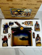 Jim Shore Christmas Nativity Heartwood Creek 2004 Complete Set Original Box picture