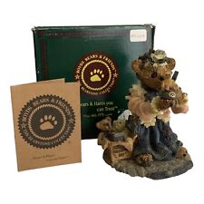 1998 Boyds Bears & Friends The Collector Bearstone Figurine #227707 Box & COA picture