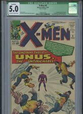 X-Men #8 1964 CGC Qualified Grade 5.0 (1st App of Unus the Untouchable) picture