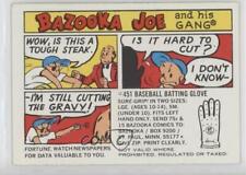 1960s Topps Bazooka Joe Comic Cards Wow is this a tough steak #4 0c41 picture