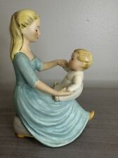 1950’s Vintage Goebel “Rock A Bye Baby” Mother & Child Figurine Made In Germany picture