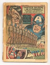 Captain America Comics #11 Coverless 0.3 1942 picture