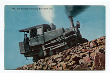 COG ROAD ENGINE CLIMBING PIKES PEAK COLO picture