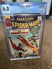 AMAZING SPIDER-MAN #17 CGC 6.0 OW PAGES 2ND APP OF THE GREEN GOBLIN 1964 picture
