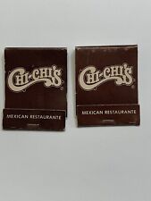 Vintage Matchbook Chi-Chi’s Mexican Restaurant 1 Is Full 1 Is Used picture