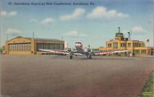 Postcard Harrisburg Airport New Cumberland  Harrisburg PA  picture