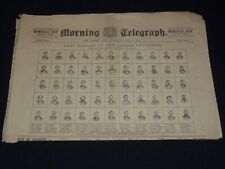 1891 MAY 30 MORNING TELEGRAPH NEWSPAPER - CIVIL WAR VOLUNTEERS - NP 2151Y picture