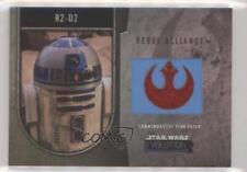 2016 Topps Star Wars Evolution Commemorative Flag Patch /170 R2-D2 Patch 0x1m picture