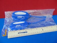 2 ANA All Nippon Airways Inspiration of Japan Rubber Blue Luggage Tags New Seal picture