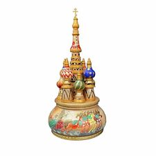 Russian St. Basil’s Cathedral Music Box Horses Chariots Folk Song picture