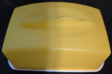 Tupperware Impressions 3672 Large Yellow Butter Cheese Keeper picture