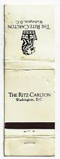 Empty Matchbook Cover The Ritz Carlton Washington DC Home of the Jockey Club picture