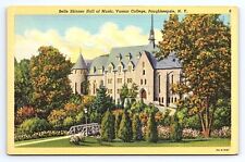 Postcard Belle Skinner Hall Music Vassar College Poughkeepsie New York NY picture