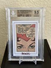 2015 Avengers Silver Age SCARLET WITCH #76 Comic Cut Panel Archives /133 BGS 9.5 picture