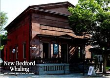 New Bedford Whaling National Historic Park visitor center Mass  postcard picture