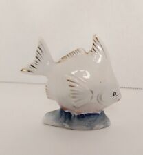 Vintage Occupied Japan Small Porcelain Fish Figurine picture