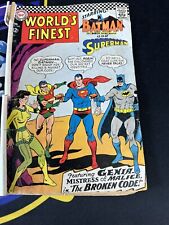 World's Finest Comics #164 SILVER AGE DC COMIC BOOK Superman Batman Brainiac app picture